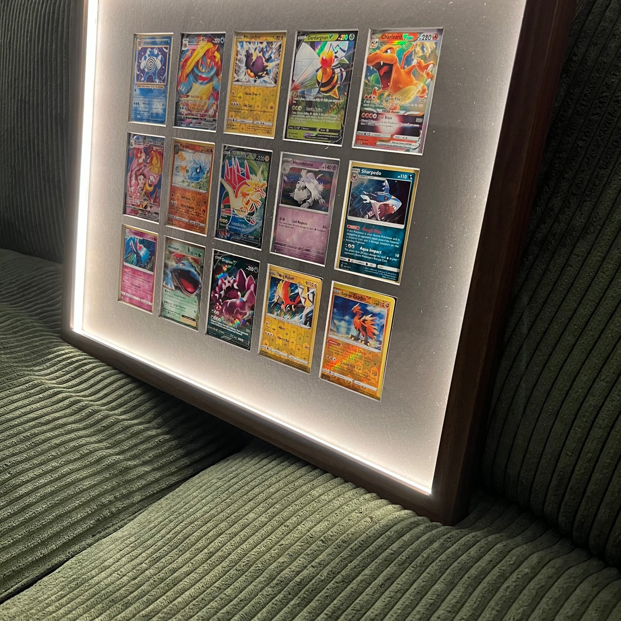 intimidate mtg cards 15–16 Card Trading Card Display Frame Case – Custom Lumen II LED Frame –  The Card Collective