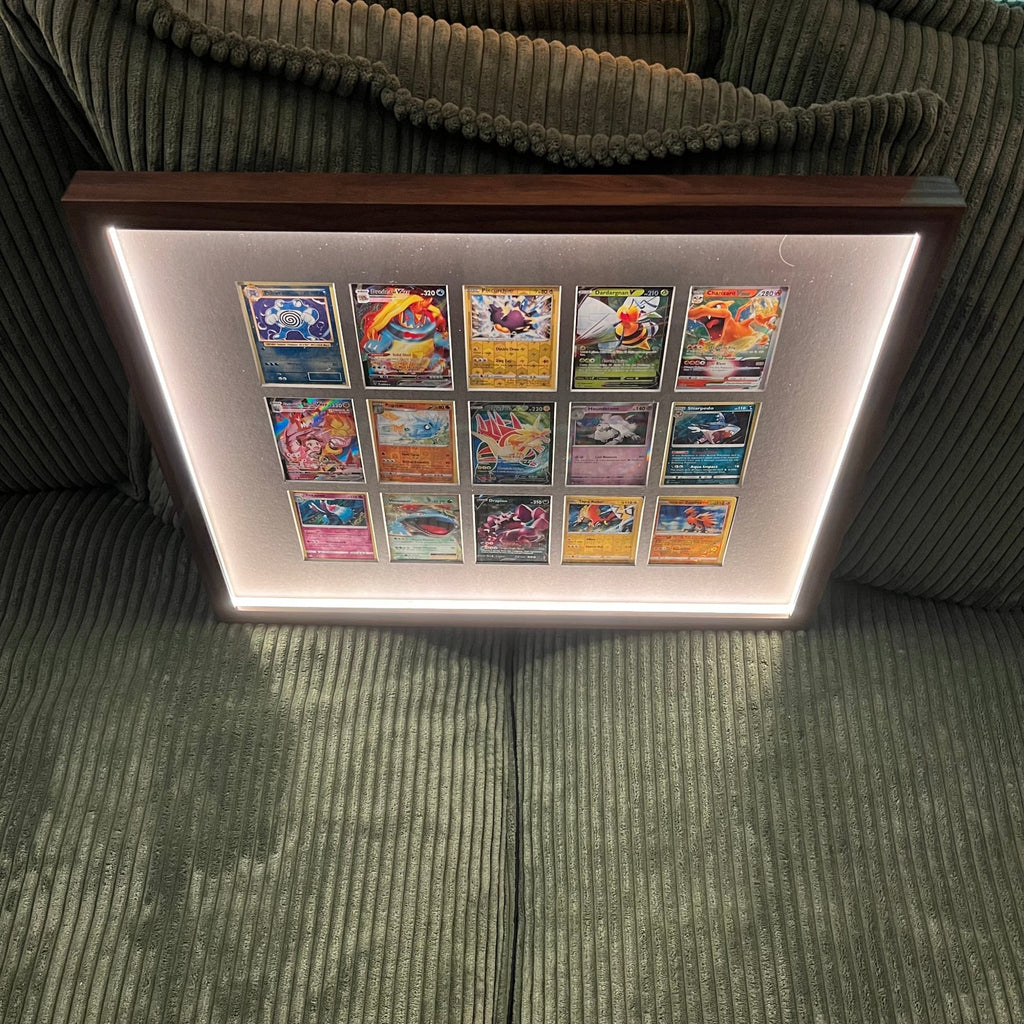 Trading Card Display Frame Case Matboard Insert – Fully Custom Layout Cutouts for Pokémon • MTG • Yu - Gi - Oh • One Piece • Sports Cards - The Card Collective