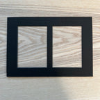 2 Card Trading Card Display Frame Case – Custom Arc I Curved Hardwood Frame | Pokémon • MTG • Yu - Gi - Oh • One Piece • Sports Cards - The Card Collective