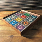 12 Card Trading Card Display Frame Case – Custom Arc V Curved Hardwood Frame | Pokémon • MTG • Yu - Gi - Oh • One Piece • Sports Cards - The Card Collective
