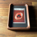 1 Card Trading Card Display Frame Case – Custom Arc Mini Curved Hardwood Frame | Pokémon • MTG • Yu - Gi - Oh • One Piece • Sports Cards - The Card Collective