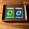 2 Card Trading Card Display Frame Case – Custom Arc I Curved Hardwood Frame | Pokémon • MTG • Yu - Gi - Oh • One Piece • Sports Cards - The Card Collective