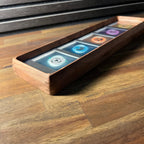 3–5 Card Trading Card Display Frame Case – Custom Arc III Curved Hardwood Frame | Pokémon • MTG • Yu - Gi - Oh • One Piece • Sports Cards - The Card Collective
