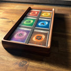 4–6 Card Trading Card Display Frame Case – Custom Arc IV Curved Hardwood Frame | Pokémon • MTG • Yu - Gi - Oh • One Piece • Sports Cards - The Card Collective