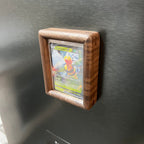 SnapFrame – Toploader Magnetic Curved Solid Wood Raw Trading Card Display Frame Case for Pokémon, MTG, Yu - Gi - Oh! & One Piece - The Card Collective