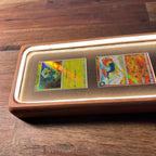 12 Card Trading Card Display Frame Case – Custom Arc V Curved Hardwood Frame | Pokémon • MTG • Yu - Gi - Oh • One Piece • Sports Cards - The Card Collective