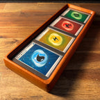 2–4 Card Trading Card Display Frame Case – Custom Arc II Curved Hardwood Frame | Pokémon • MTG • Yu - Gi - Oh • One Piece • Sports Cards - The Card Collective