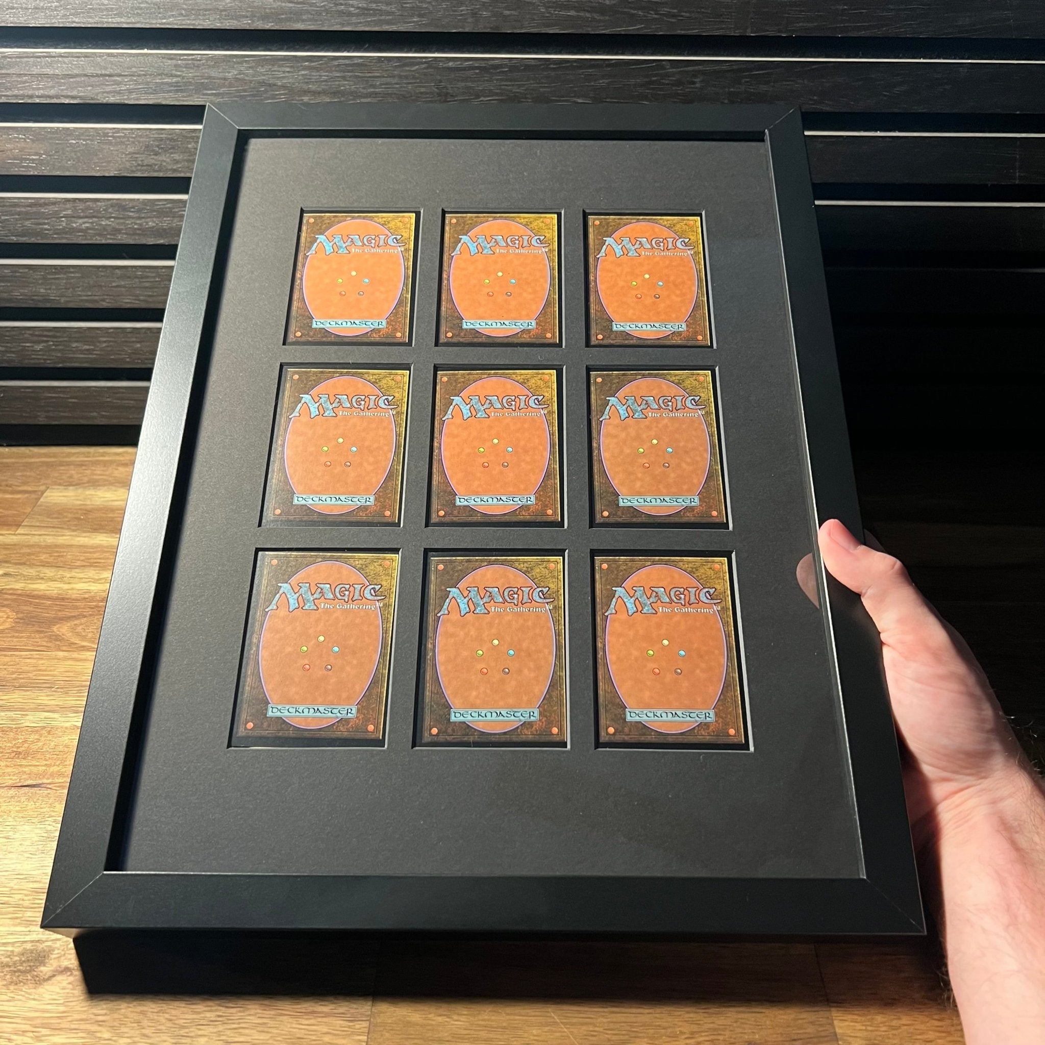 50–56 Card Raw Trading Card Display Frame Case – Custom Frame | Pokémon • MTG • Yu - Gi - Oh • One Piece • Sports Cards - The Card Collective