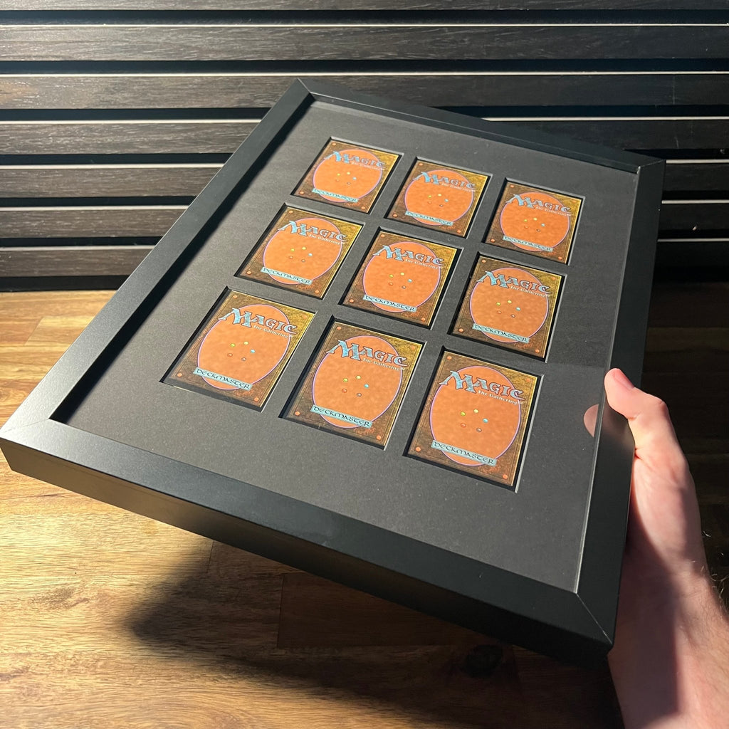 50–56 Card Raw Trading Card Display Frame Case – Custom Frame | Pokémon • MTG • Yu - Gi - Oh • One Piece • Sports Cards - The Card Collective