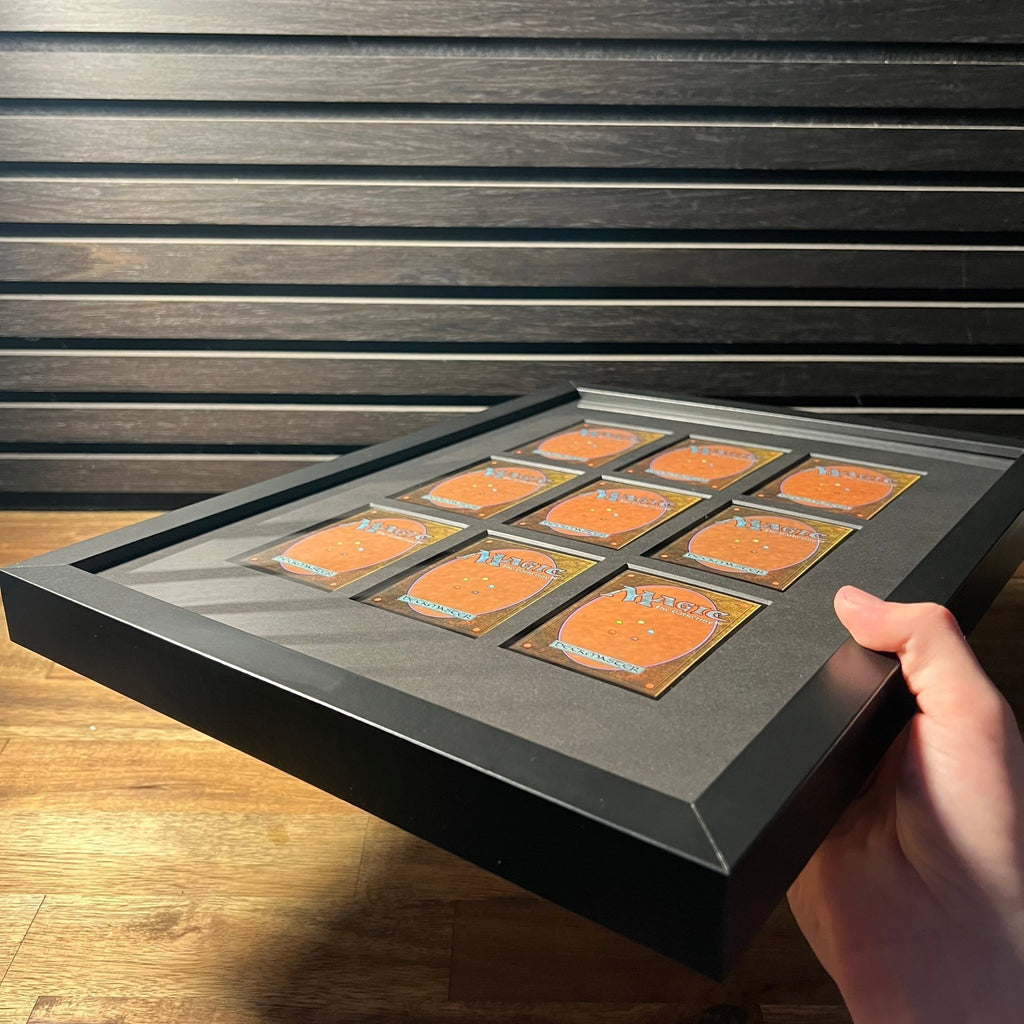 50–56 Card Raw Trading Card Display Frame Case – Custom Frame | Pokémon • MTG • Yu - Gi - Oh • One Piece • Sports Cards - The Card Collective