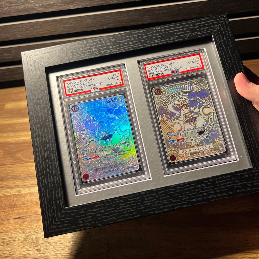 1 - 16 OneTouch Magnetic Trading Card Display Frame Case – Custom Colour Frame | Pokémon • MTG • Yu - Gi - Oh • One Piece • Sports Cards - The Card Collective