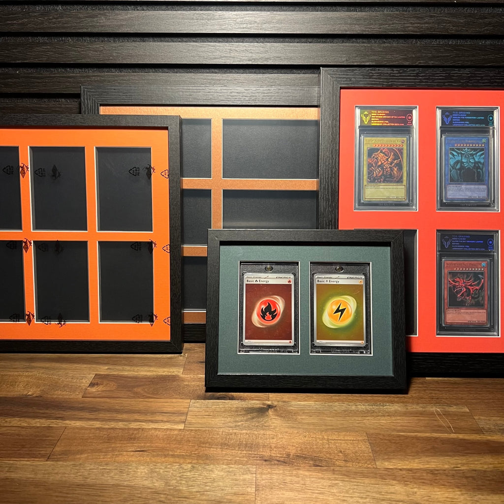 1 - 16 OneTouch Magnetic Trading Card Display Frame Case – Custom Colour Frame | Pokémon • MTG • Yu - Gi - Oh • One Piece • Sports Cards - The Card Collective
