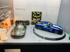 1/64 Rotating Acrylic Car Display Case Shelf | LED Display Box & Showroom Garage - The Card Collective