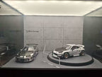 1/64 Rotating Acrylic Car Display Case Shelf | LED Display Box & Showroom Garage - The Card Collective