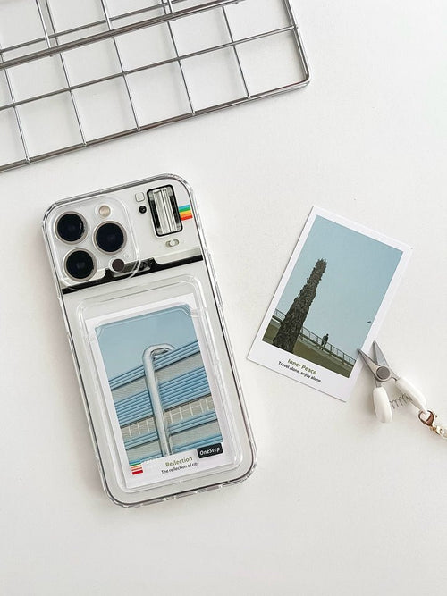 Personalised Photo Phone Case | iPhone | Instax Mini Print Holder - The Card Collective
