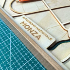 Shanghai Circuit Wall Art | Laser Engraved Wood • Chinese GP • Motorsport Gift - The Card Collective