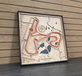Shanghai Circuit Wall Art | Laser Engraved Wood • Chinese GP • Motorsport Gift - The Card Collective