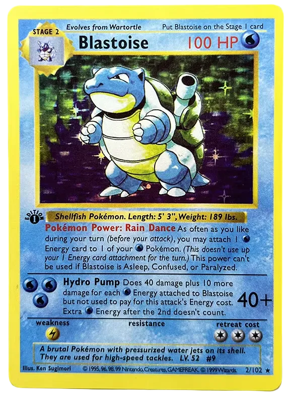 Pokémon Holographic 1st Edition Kanto Proxy Card Collection - The Card Collective