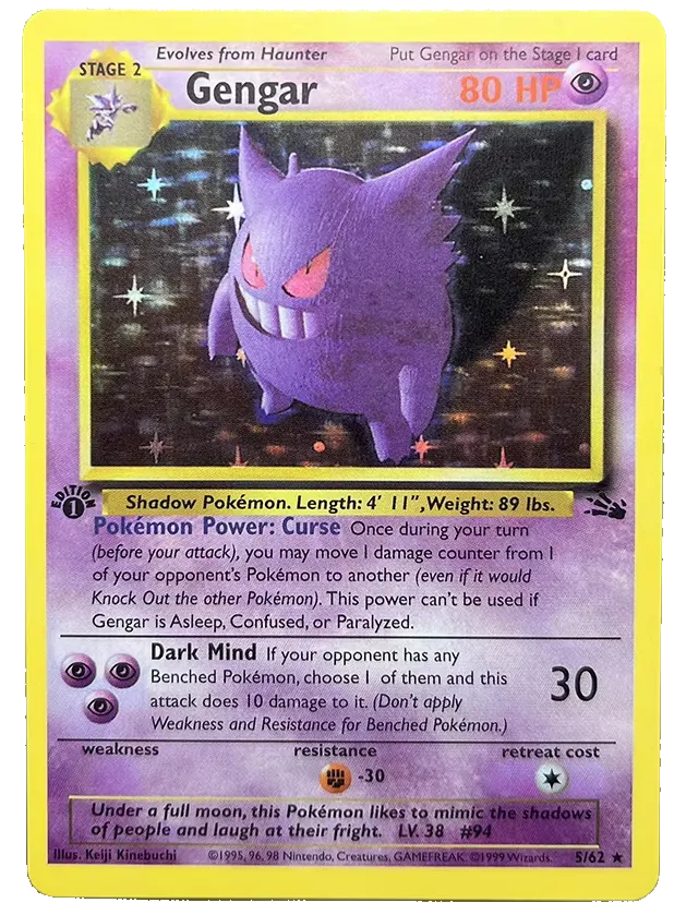Pokémon Holographic 1st Edition Kanto Proxy Card Collection - The Card Collective