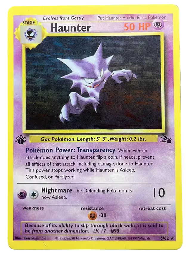 Pokémon Holographic 1st Edition Kanto Proxy Card Collection - The Card Collective