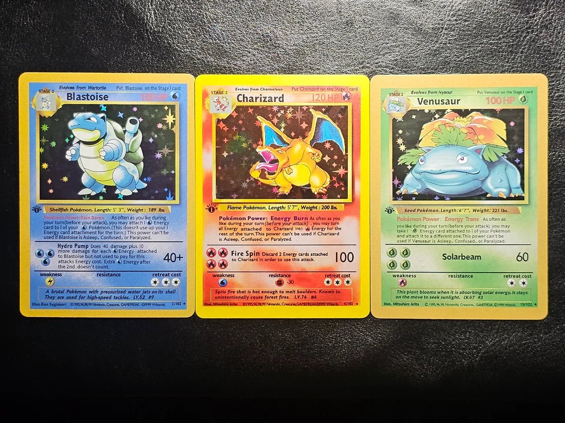 Pokémon Holographic 1st Edition Kanto Proxy Card Collection - The Card Collective