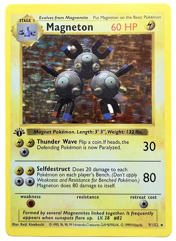 Pokémon Holographic 1st Edition Kanto Proxy Card Collection - The Card Collective