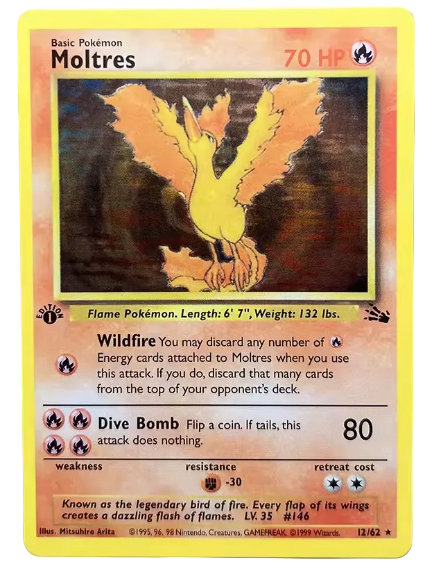 Pokémon Holographic 1st Edition Kanto Proxy Card Collection - The Card Collective