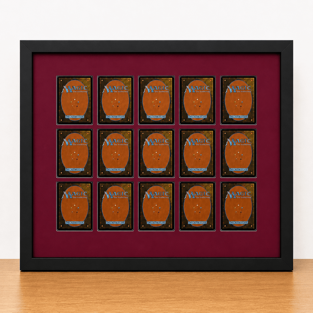 15–16 Card Raw Trading Card Display Frame Case – Custom Frame | Pokémon • MTG • Yu - Gi - Oh • One Piece • Sports Cards - The Card Collective