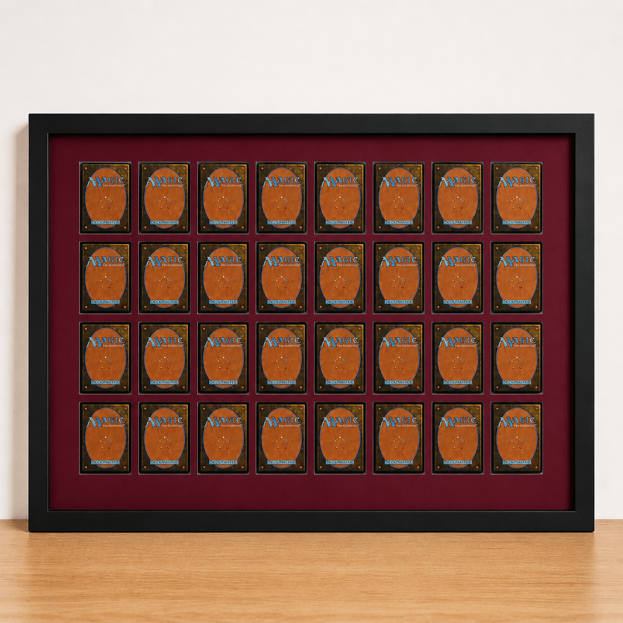 32–35 Card Raw Trading Card Display Frame Case – Custom Frame | Pokémon • MTG • Yu - Gi - Oh • One Piece • Sports Cards - The Card Collective