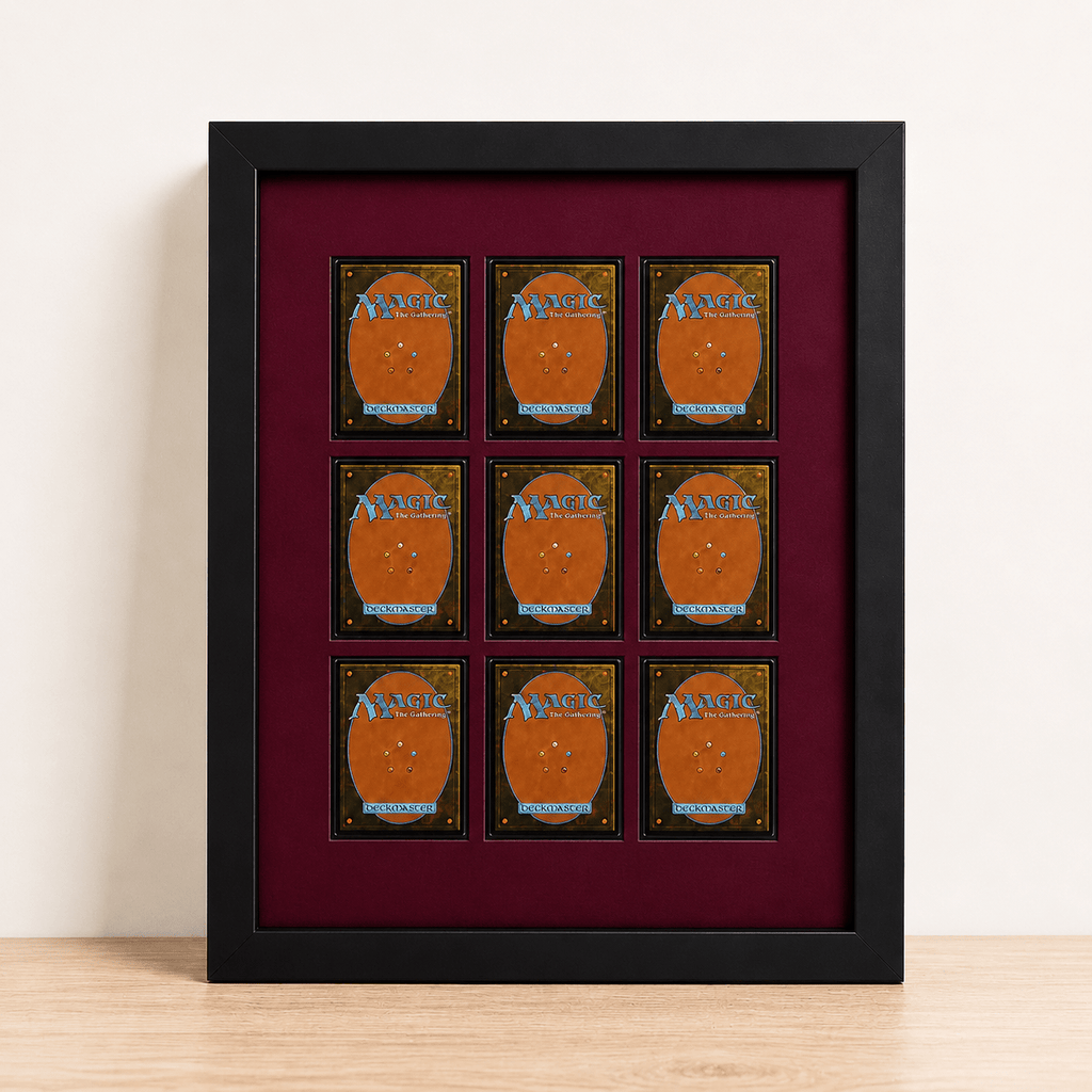 6–9 Card Raw Trading Card Display Frame Case – Custom Frame | Pokémon • MTG • Yu - Gi - Oh • One Piece • Sports Cards - The Card Collective