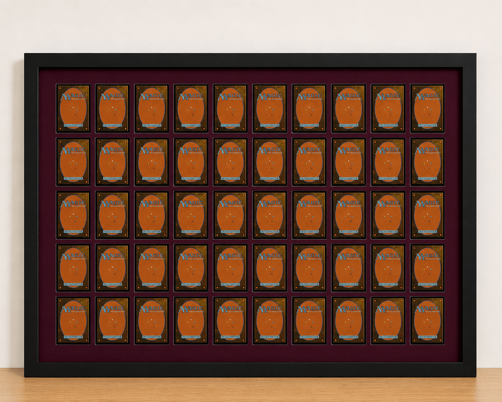 50–56 Card Raw Trading Card Display Frame Case – Custom Frame | Pokémon • MTG • Yu - Gi - Oh • One Piece • Sports Cards - The Card Collective