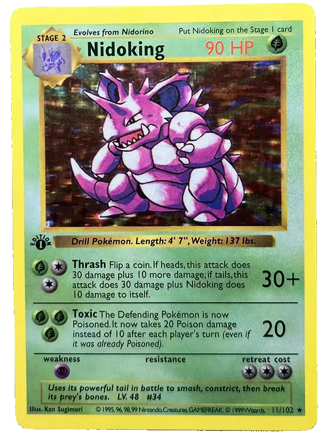 Pokémon Holographic 1st Edition Kanto Proxy Card Collection - The Card Collective