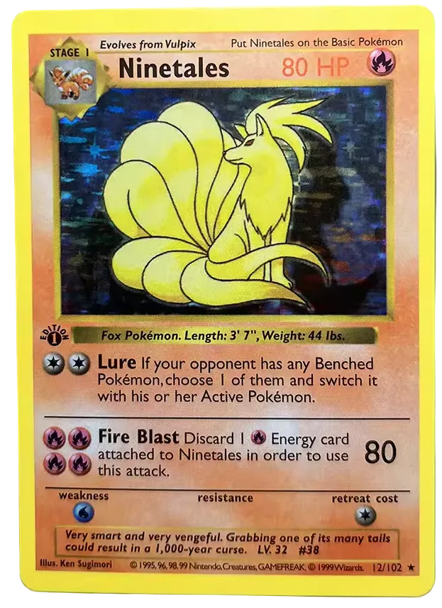 Pokémon Holographic 1st Edition Kanto Proxy Card Collection - The Card Collective