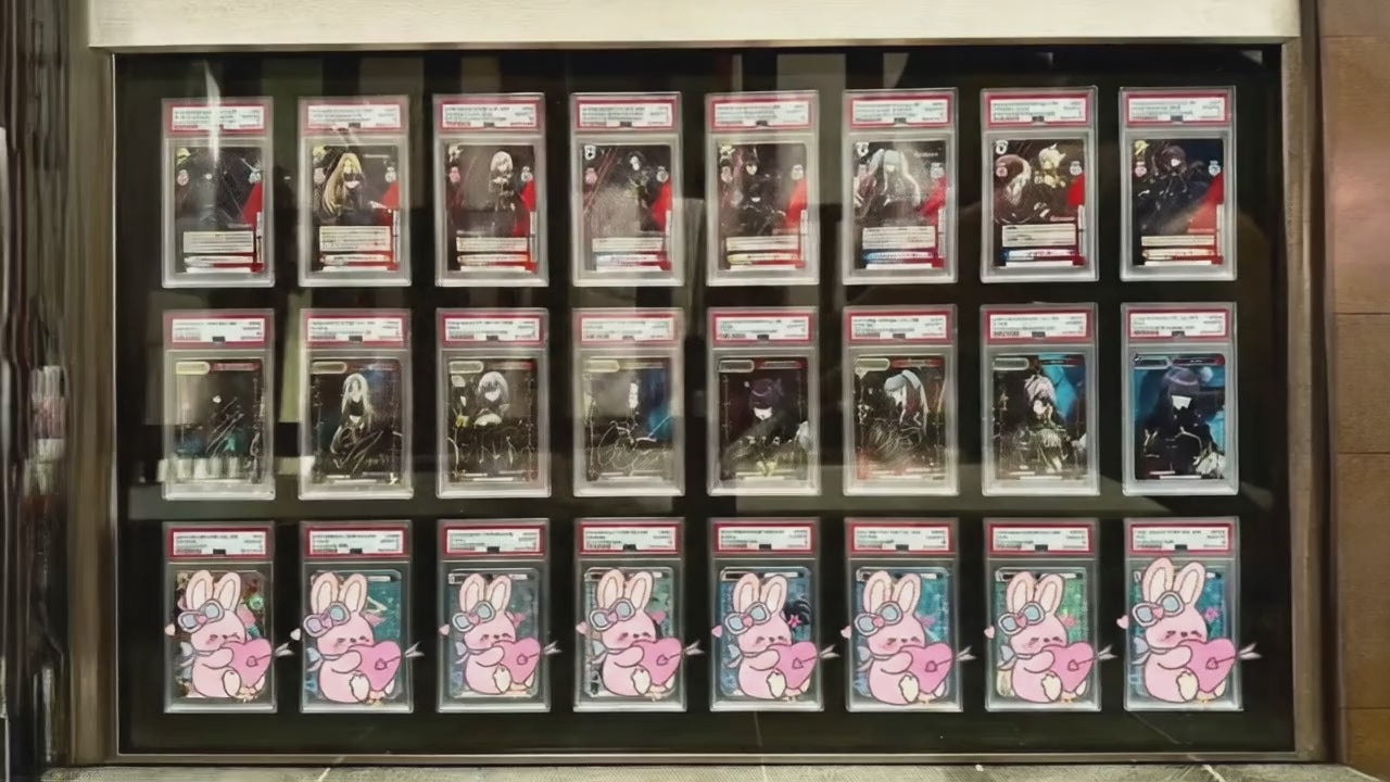 24グリッド アルミニウム トレーディングカード メタルディスプレイフレームケース | PSA、BGS & ワンタッチ | ポケモン・MTG・遊戯王・ワンピース・スポーツカード