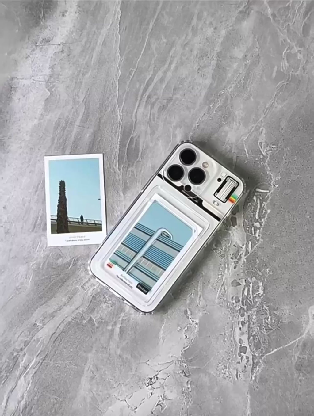 Personalised Photo Phone Case | iPhone | Instax Mini Print Holder