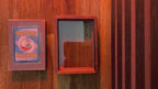 1 Card Trading Card Display Frame Case – Custom Arc Mini Curved Hardwood Frame | Pokémon • MTG • Yu-Gi-Oh • One Piece • Sports Cards