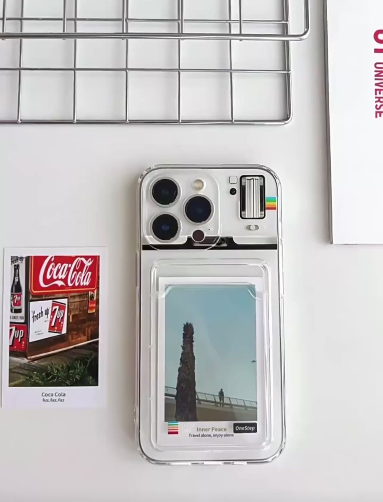 Personalised Photo Phone Case | iPhone | Instax Mini Print Holder