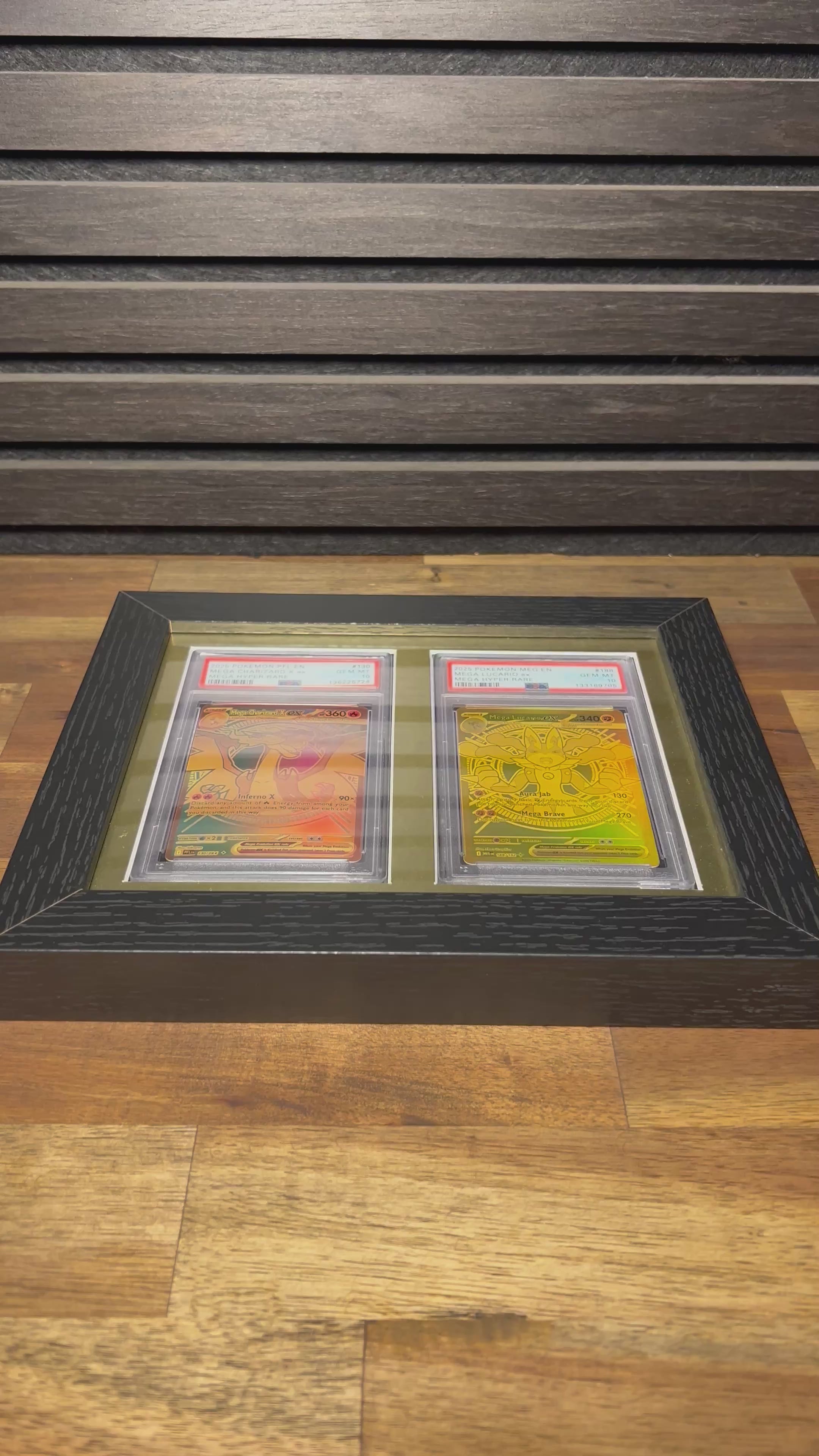 1-16 OneTouch Magnetic Trading Card Display Frame Case – Custom Colour Frame | Pokémon • MTG • Yu-Gi-Oh • One Piece • Sports Cards